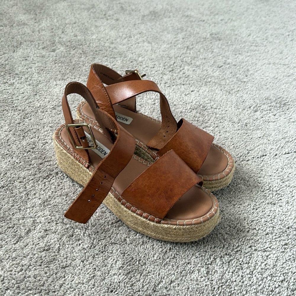 steve madden blush wedges